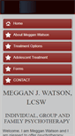 Mobile Screenshot of megganwatson.com